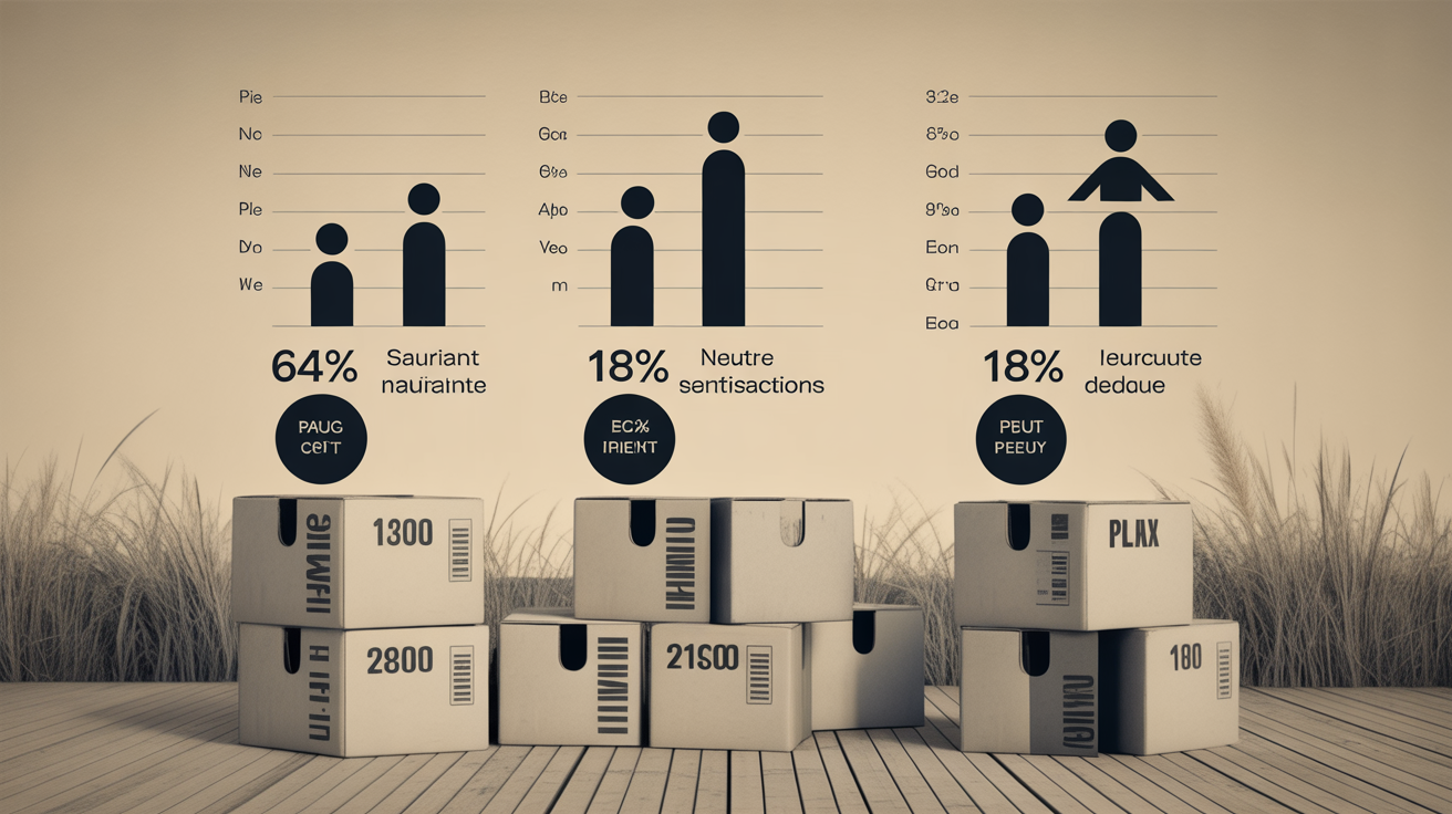 Graphique satisfaction produits Modere perte de poids avec barres et prix