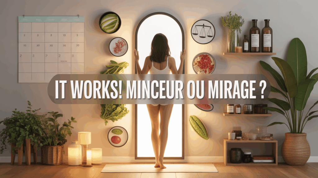 Silhouette femme miroir It Works analyse minceur