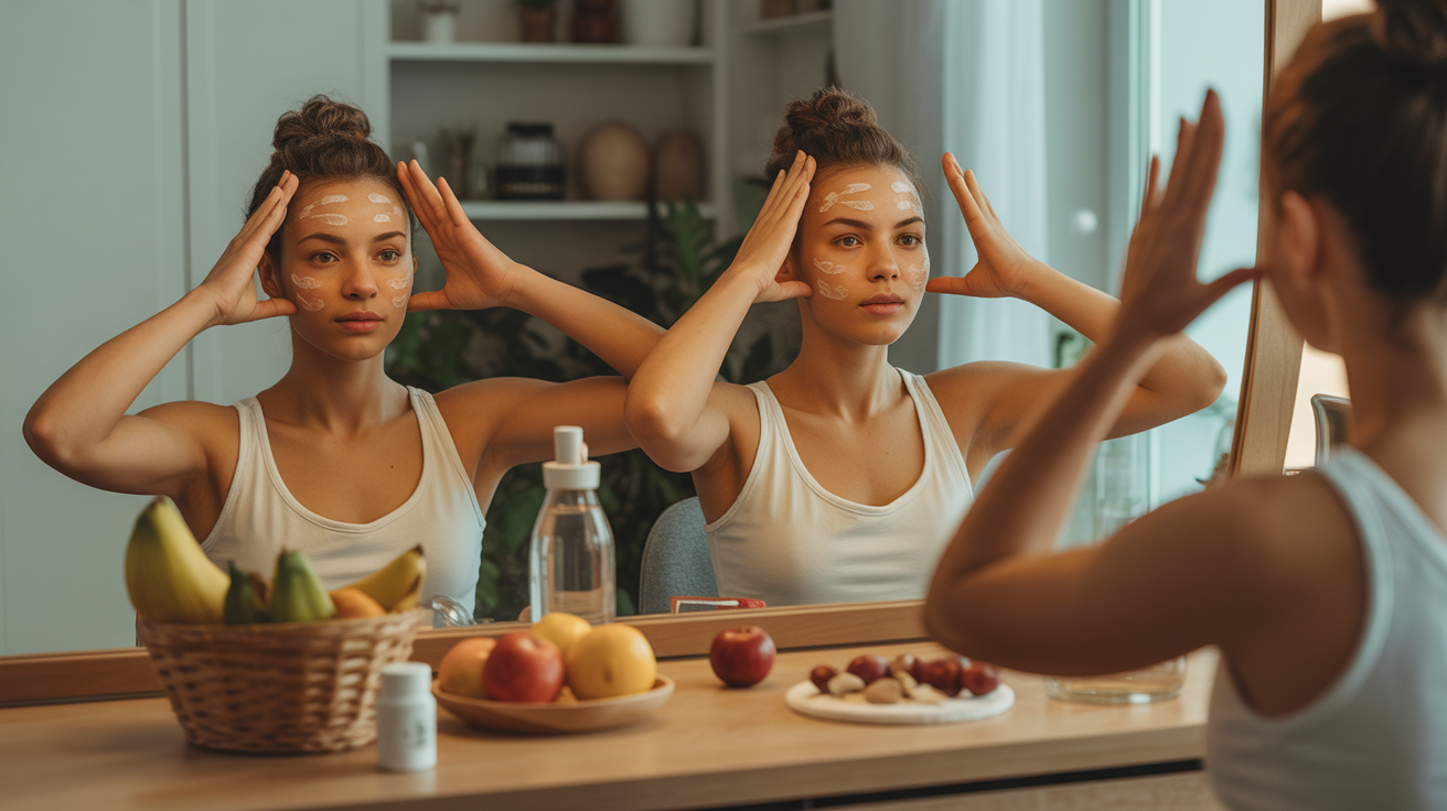 gym faciale massage visage maigrir du visage naturellement