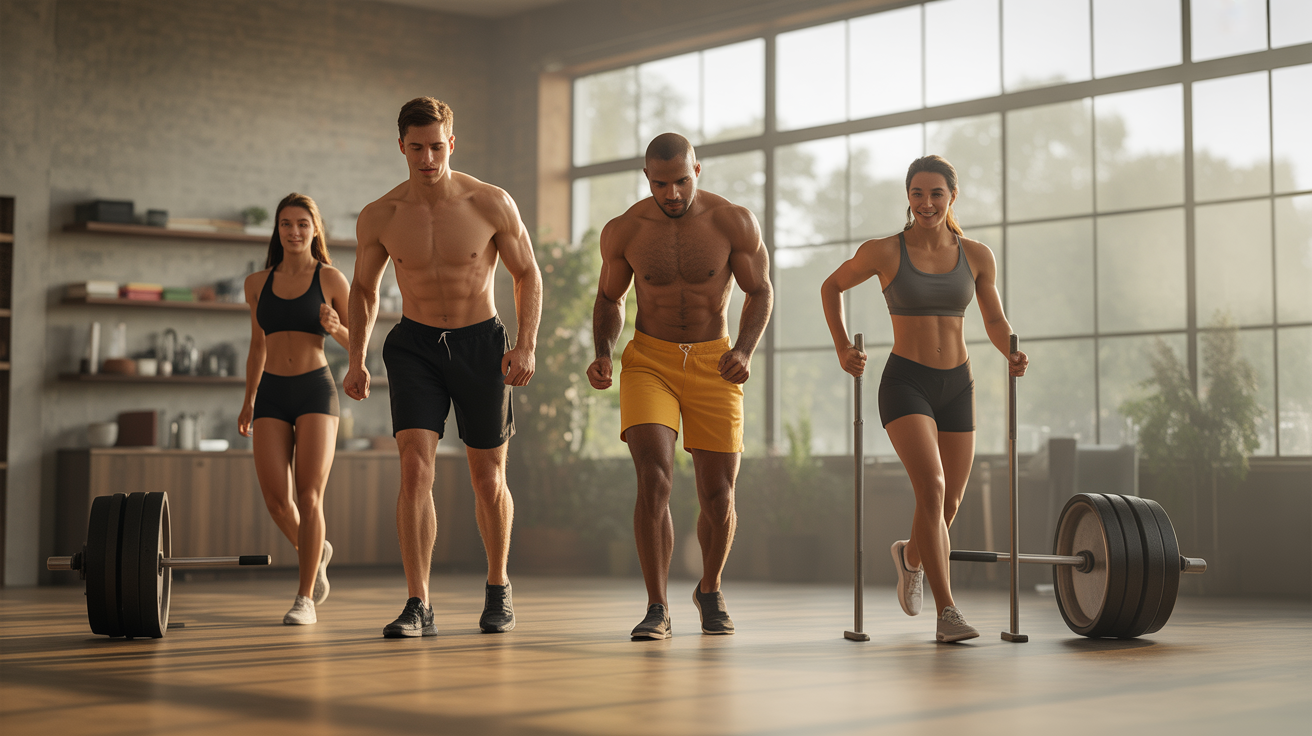 planning perte de poids musculation et cardio visuel