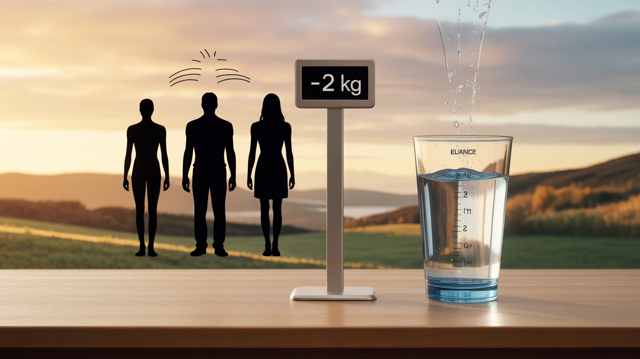 avant après queue de cerise silhouette ventre plat balance perte poids