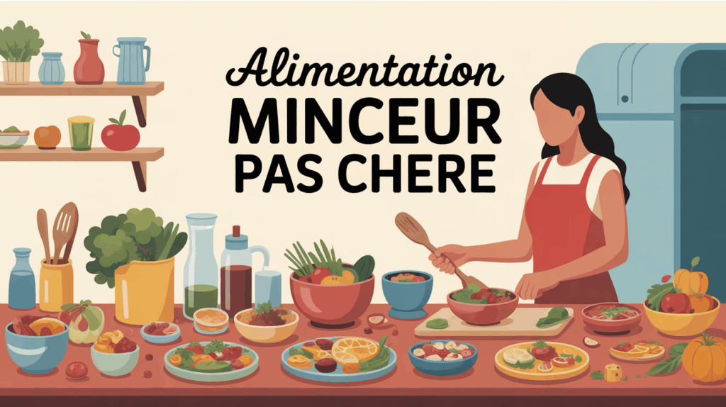 alimentation minceur pas chere table plats sains budget