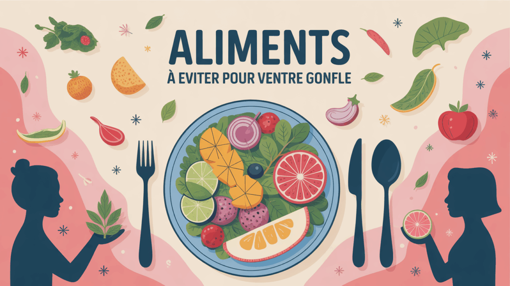 visuel aliments a eviter pour un ventre gonfle