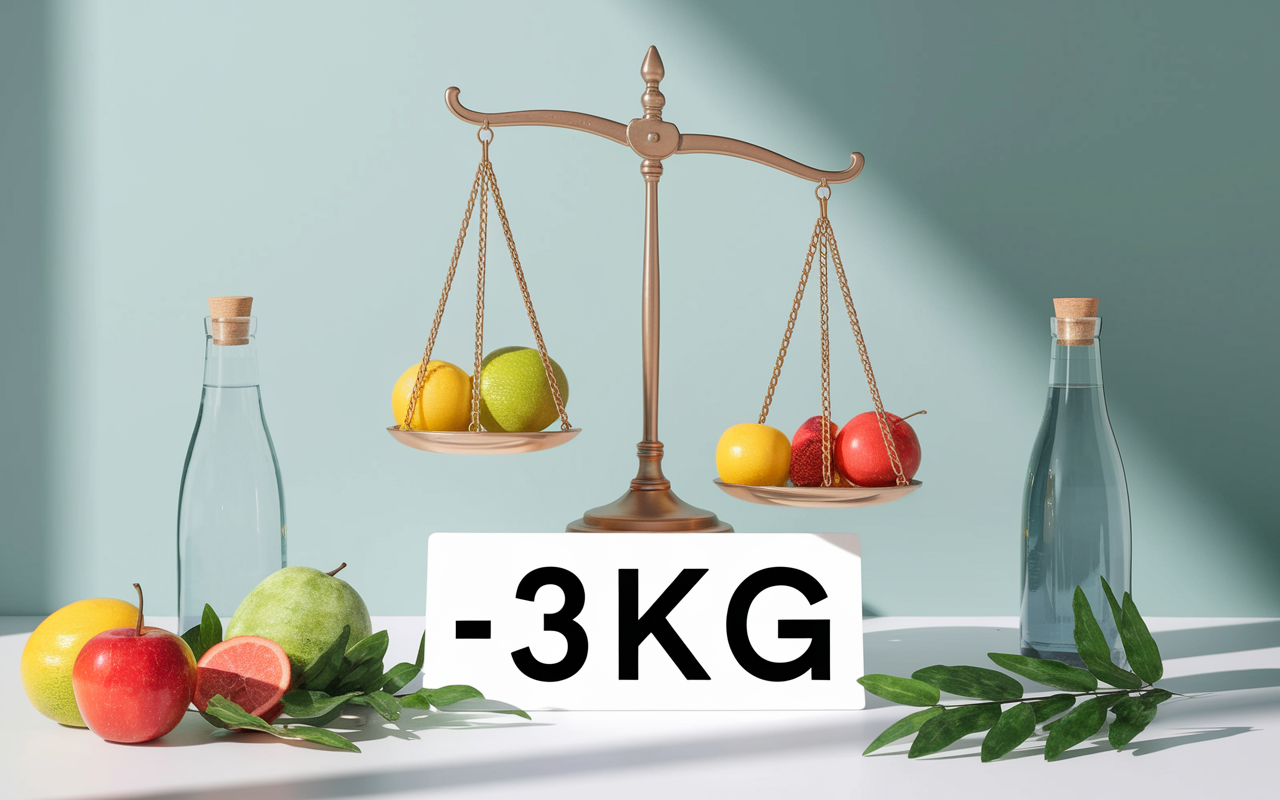 balance detox 3 jours perte poids 3 kilos fruits eau