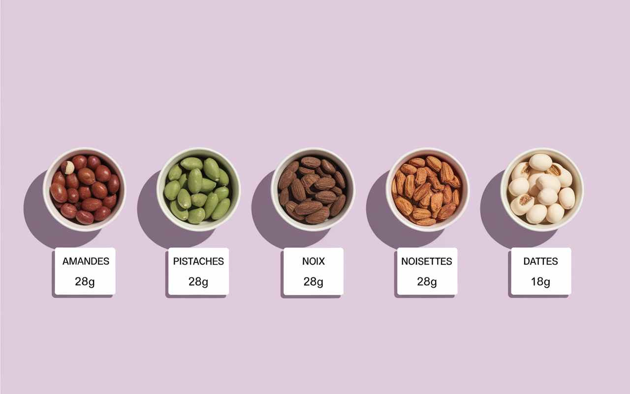 bols avec fruits secs 28g pour regime