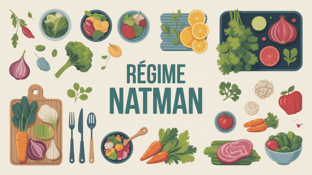 plan de travail regime natman avec guide imprime