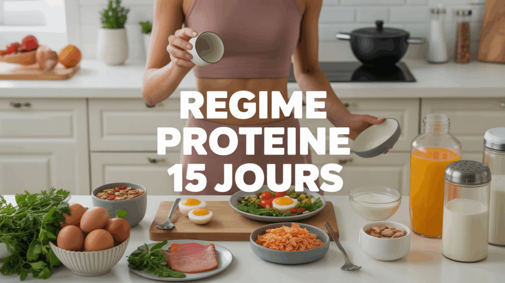 table cuisine regime proteine 15 jours oeufs saumon legumes