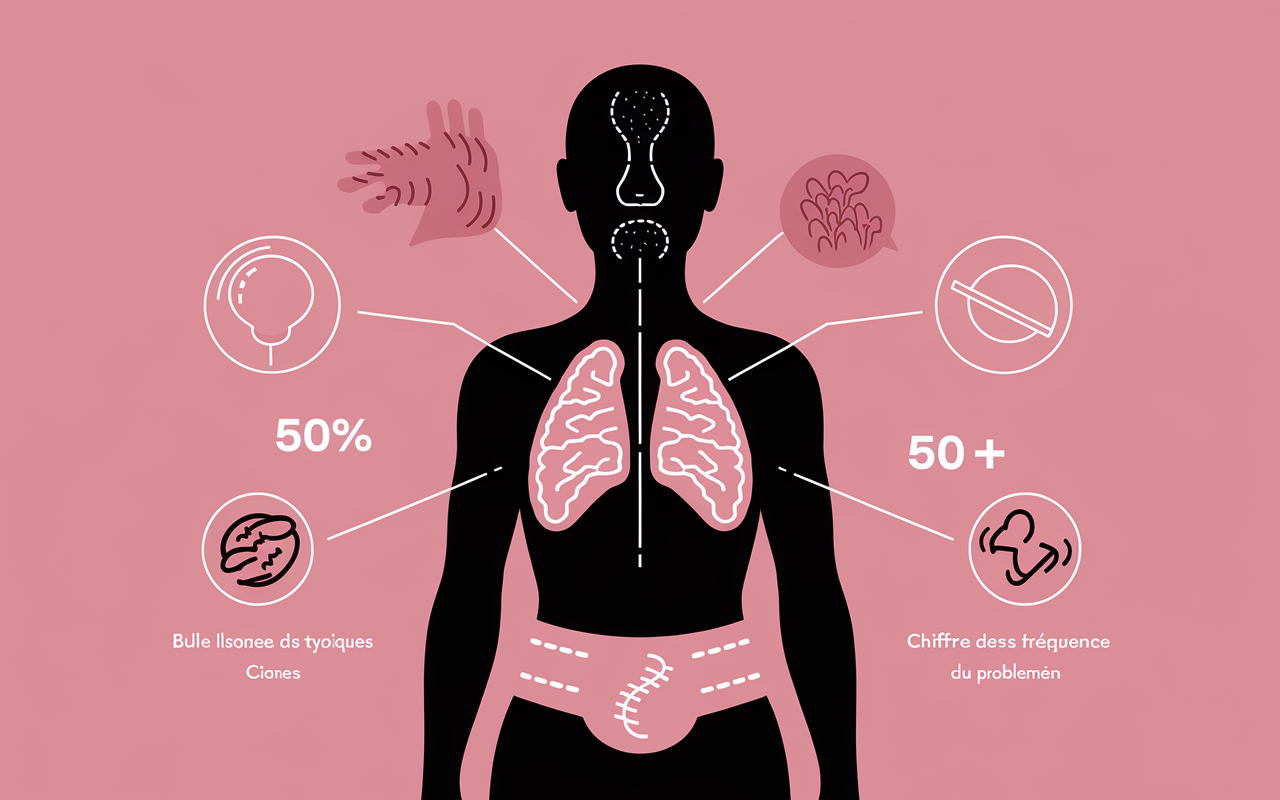 symptômes fréquents ventre ballonné, silhouette ventre gonflé, fréquence du problème