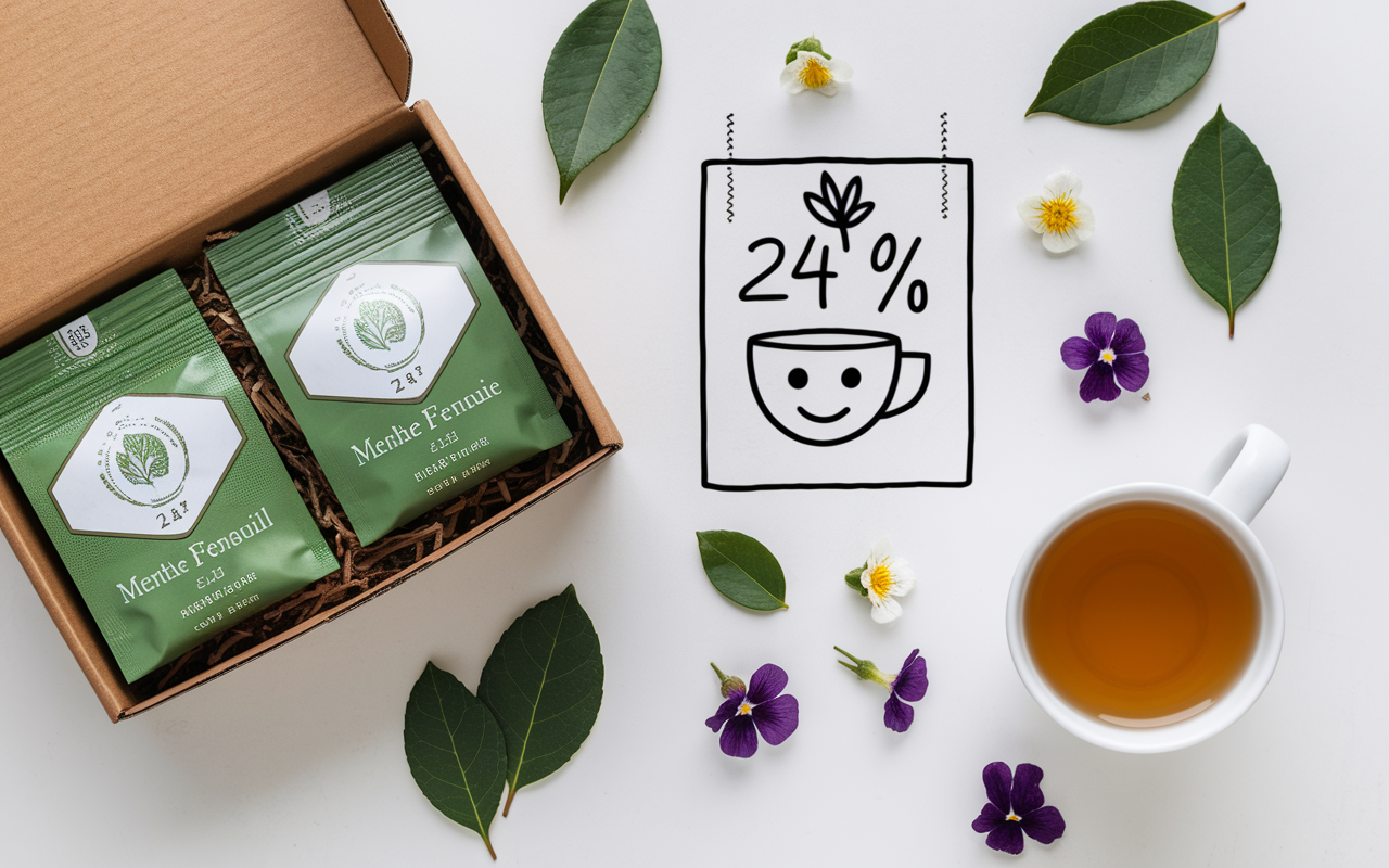 boites the ventre plat infusion 24 pourcent menthe fenouil anis