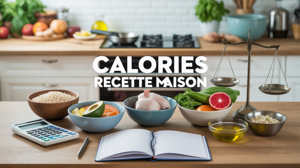 calculer les calories d une recette vue du dessus cuisine