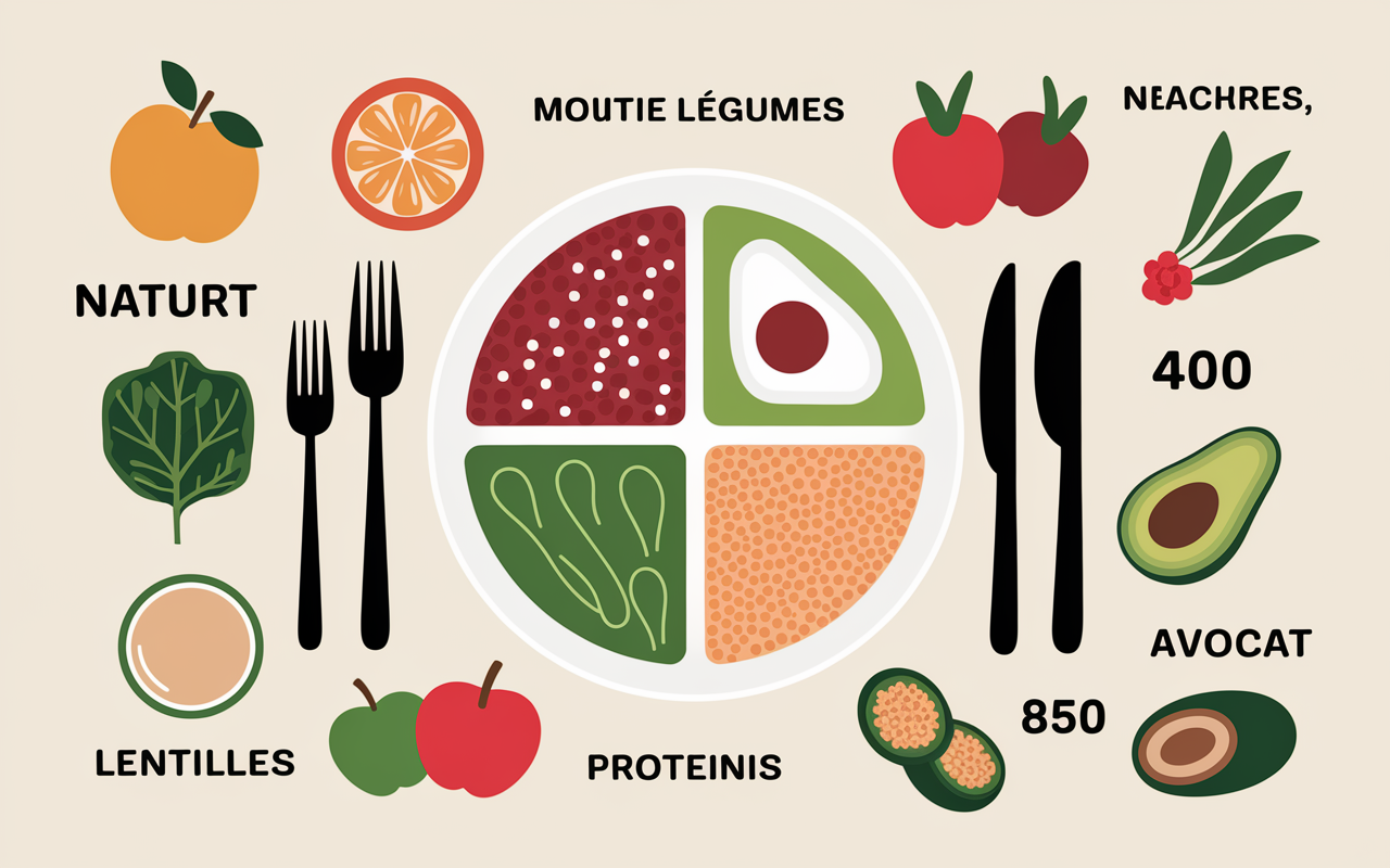 que faut il manger pour perdre du poids proportions aliments