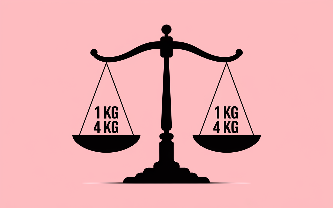 Infographie perte de poids et douleurs articulaires balance